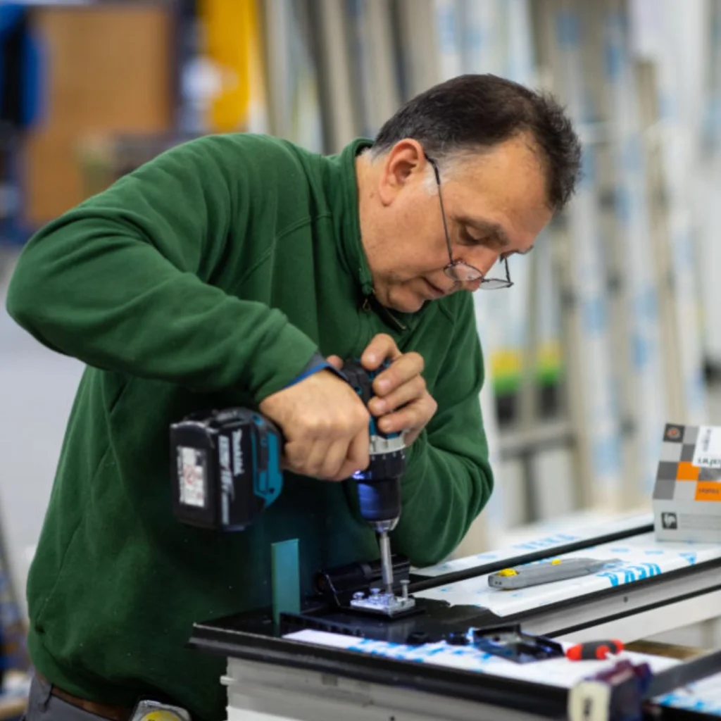 Productiemedewerkers Aarnink kunststof kozijnen