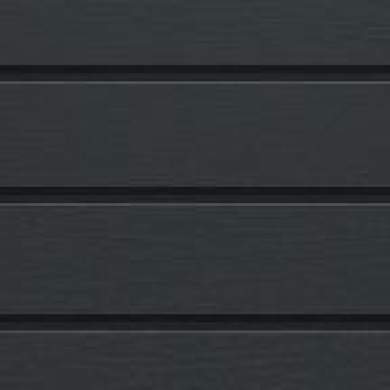 Vooraanzicht Keralit antraciet sponningdeel 143 mm