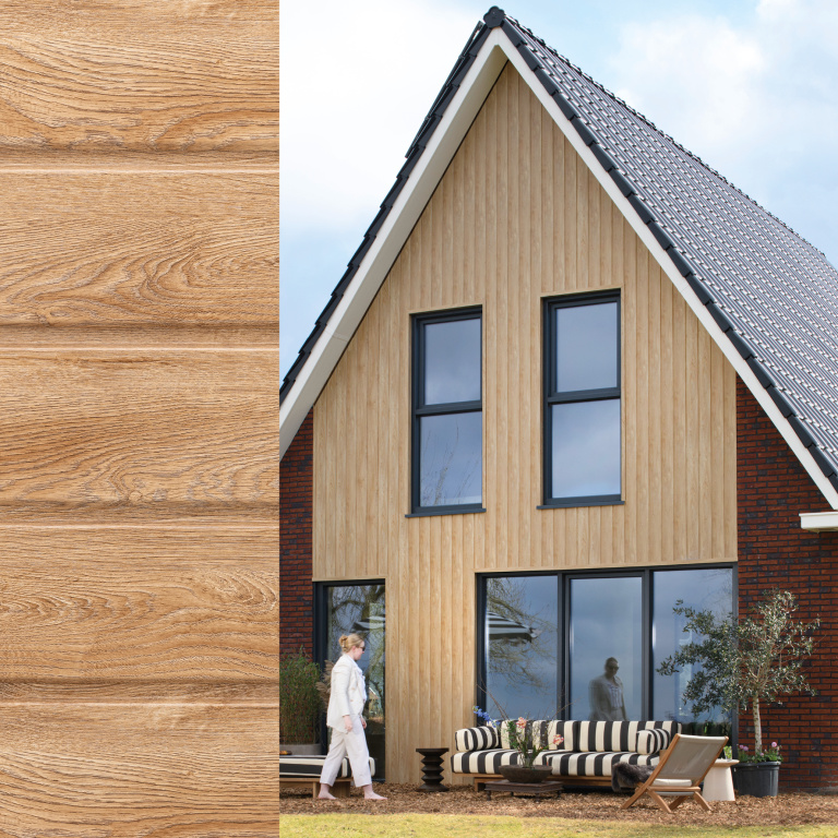 Keralit gevelbekleding sponningdeel 143 mm